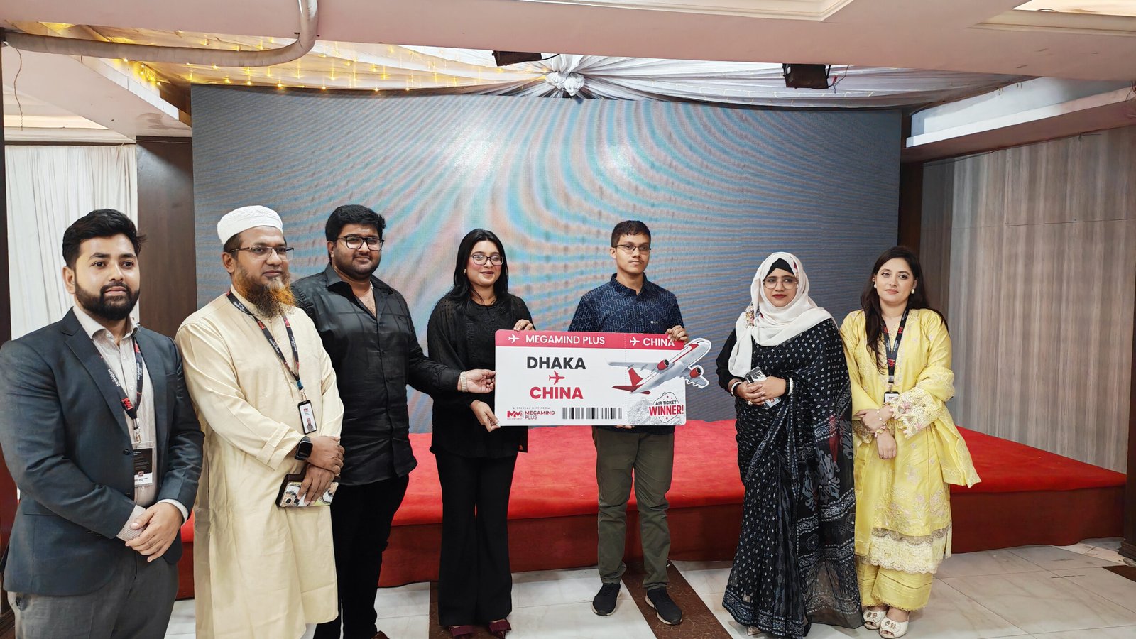 Student event prize giving